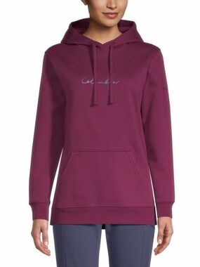 Columbia Women's Trek Graphic Treatment Hoodie in Burgundy, Size S, NWT